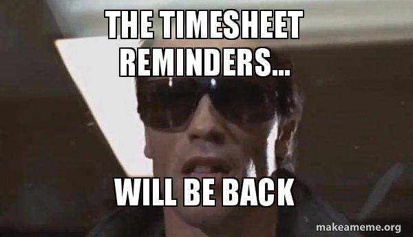 top timesheet memes to meet the payroll deadline