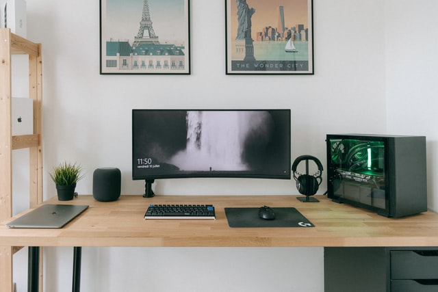 10 desk setup ideas for home office