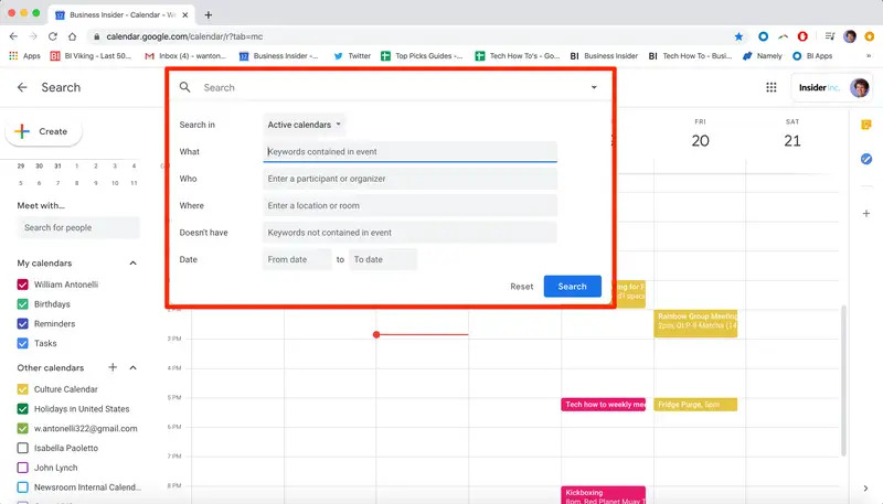 how to make a schedule on google calendar for personal and team use