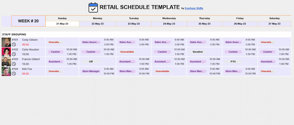 simplify your scheduling with templates: a comprehensive guide