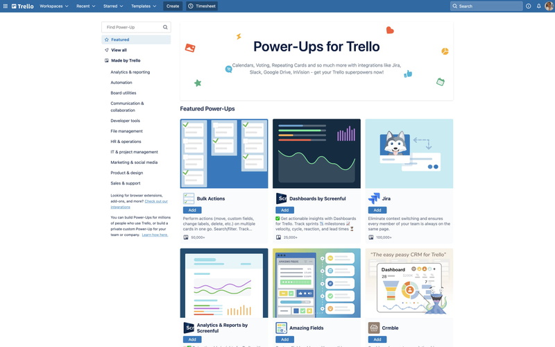 trello powerups