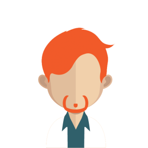 character red headed doctor