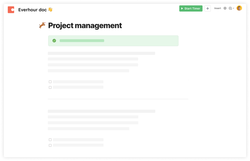 Time tracking and estimates inside Coda