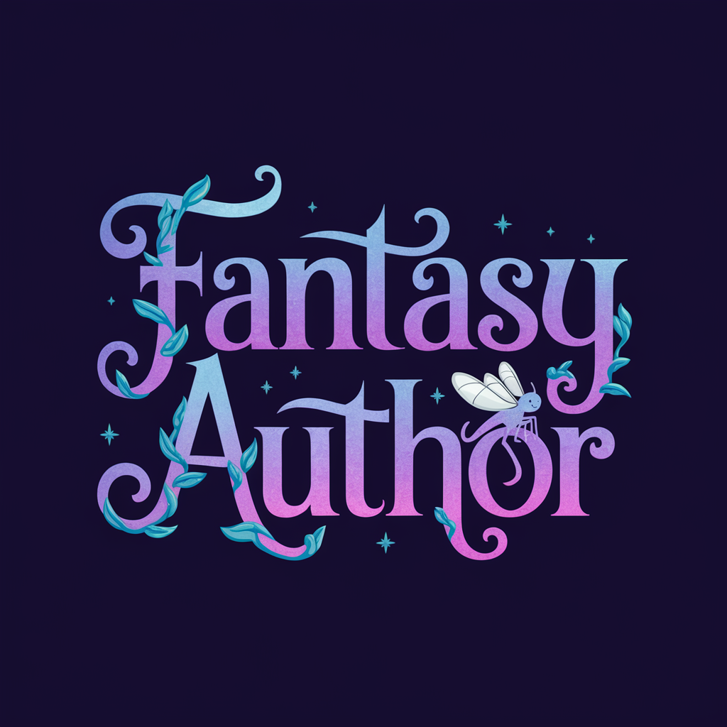 fantasy author logo generated in ideogram